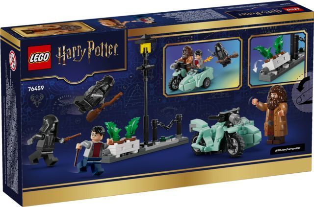 Конструктор LEGO&reg; Harry Potter Геґрід і Гаррі: Втеча з Тисової вулиці, 76459 76459