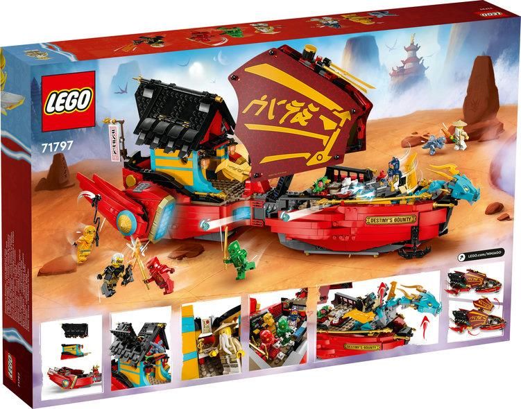 Конструктор LEGO NINJAGO® Дар судьбы — гонки со временем 71797 71797