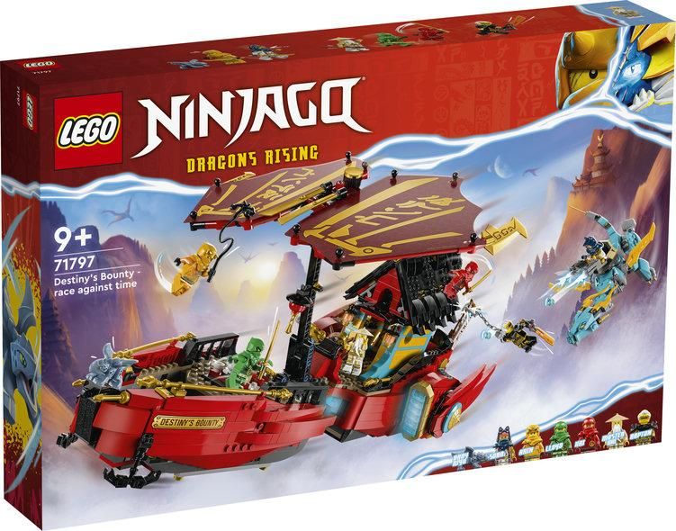 Конструктор LEGO NINJAGO® Дар судьбы — гонки со временем 71797 71797