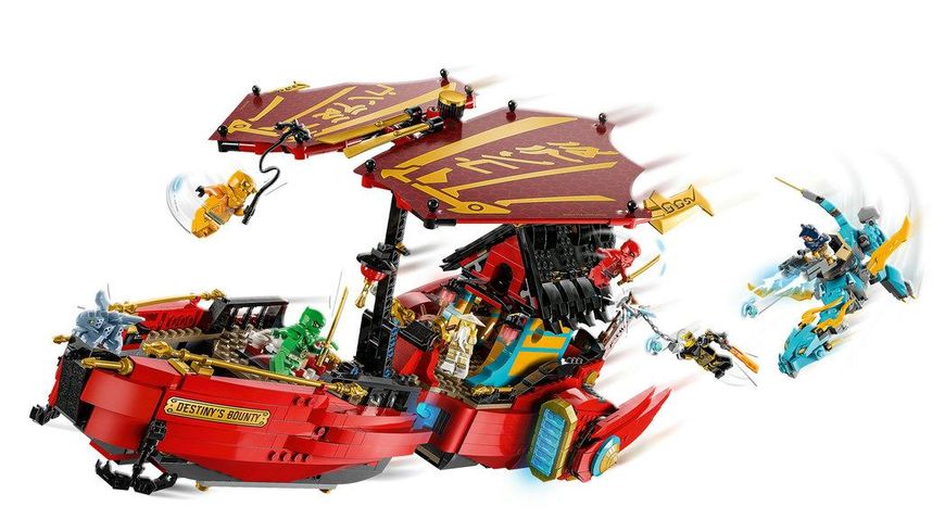 Конструктор LEGO NINJAGO® Дар судьбы — гонки со временем 71797 71797