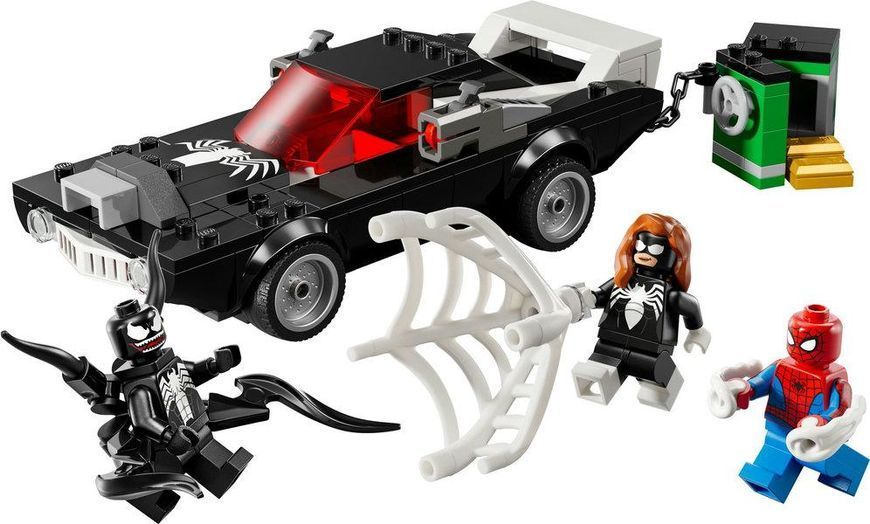 Конструктор LEGO Super Heroes Людина павук проти Мускулистого автомобіля Венома 76309 76309