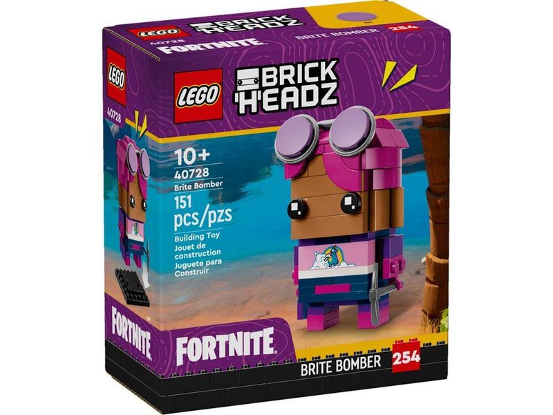 Конструктор LEGO® Fortnite® BrickHeadz™ Brite Bomber 40728 40728