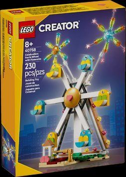 Конструктор LEGO&reg; Creator &laquo;Свято: колесо огляду з феєрверками&raquo; 40758 40758 фото БрікСтор
