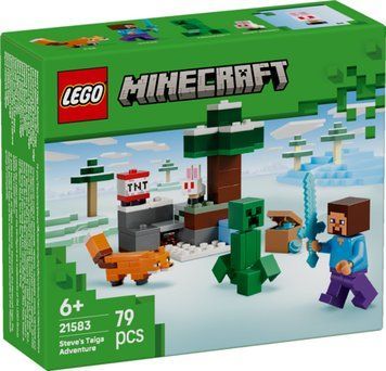 Конструктор LEGO Minecraft Пригоди Стіва в тайзі 21583 21583