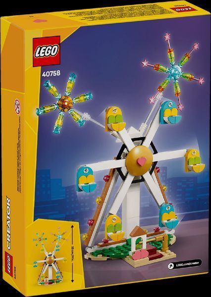 Конструктор LEGO&reg; Creator &laquo;Свято: колесо огляду з феєрверками&raquo; 40758 40758 фото БрікСтор