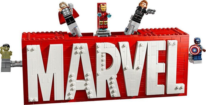Конструктор LEGO Super Heroes Логотип і мініфігуркаа MARVEL 76313 76313