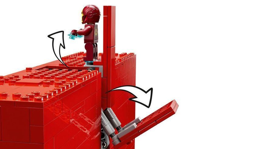 Конструктор LEGO Super Heroes Логотип і мініфігуркаа MARVEL 76313 76313