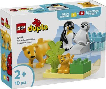 Конструктор LEGO DUPLO Семейства диких животных: Пингвины и Львы 10442 10442