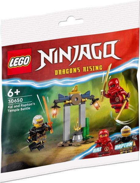 LEGO Ninjago Битва за Храм Кая и Раптона 30650 30650