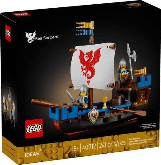 Купить Конструктор LEGO® Ideas «Морской змей» 40912 в магазине