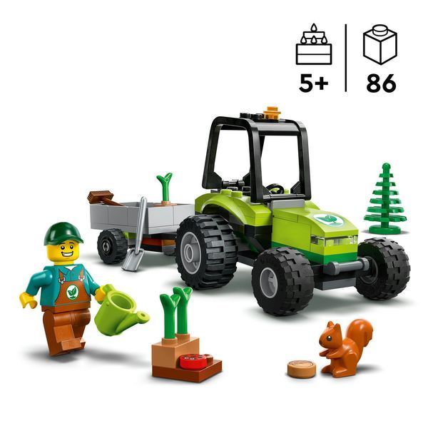 Конструктор LEGO City Great Vehicles Трактор у парку 60390 60390