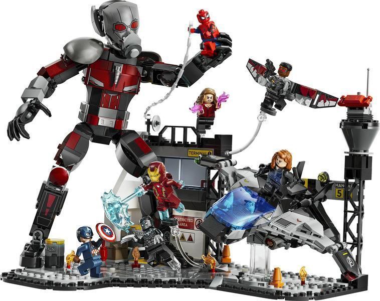 Конструктор LEGO Super Heroes Перший месник: Протистояння&nbsp;Пригодницька битва 76314 76314