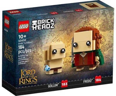 Конструктор LEGO Brick Headz Фродо и Голлум 40630 40630