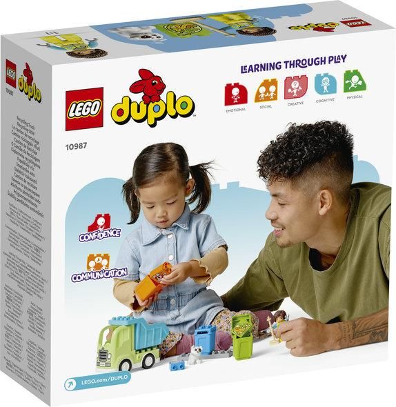 Конструктор LEGO DUPLO® Сміттєпереробна вантажівка 10987 10987