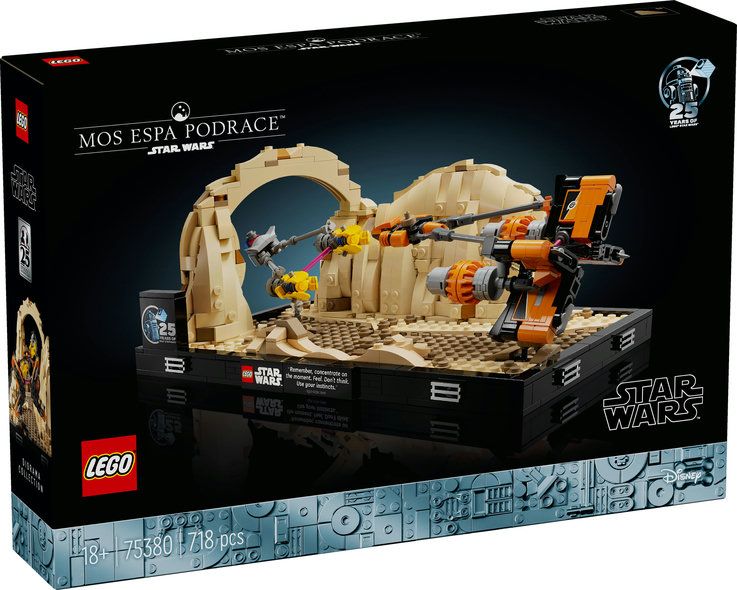 Конструктор LEGO® Star Wars™ Діорама «Mos Espa Podrace» 75380 75380