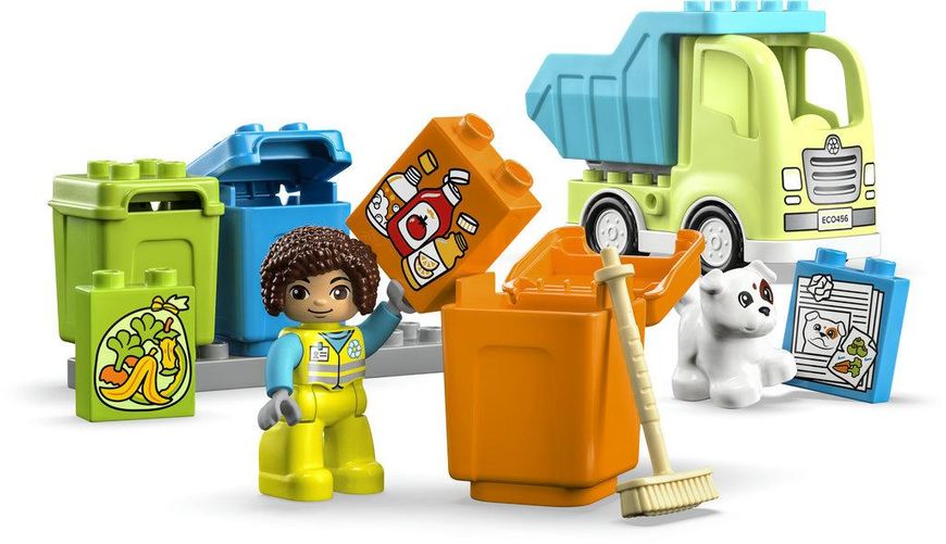 Конструктор LEGO DUPLO® Мусороперерабатывающий грузовик 10987 10987