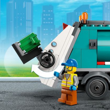 Конструктор LEGO® LEGO City Мусороперерабатывающий грузовик 261 деталей (60386) 60386