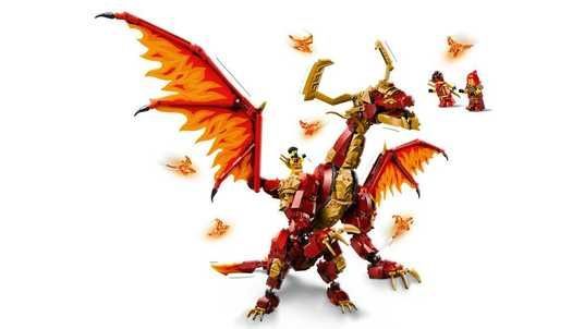 Купити Конструктор LEGO® NINJAGO® Першодракон руху 71822 в