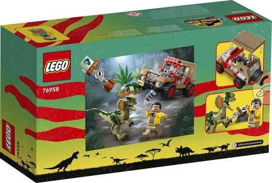 Купити офіційний LEGO Jurassic World Засідка дилофозавра 76958 з