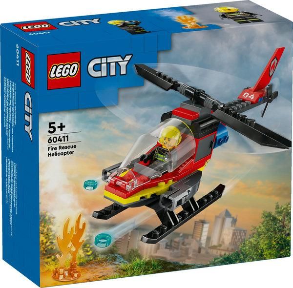 Конструктор LEGO® City Пожарный спасательный вертолет 60411 60411