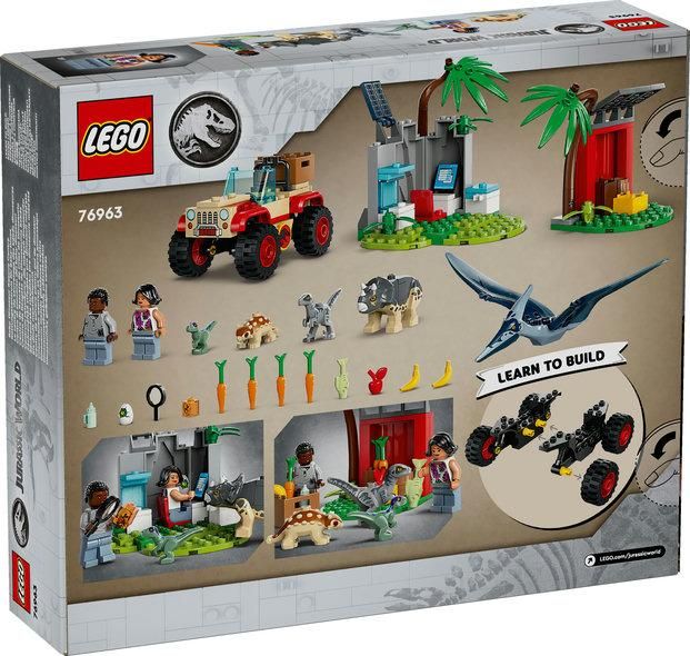 Конструктор LEGO® Jurassic World Центр порятунку малюків динозаврів 76963 76963