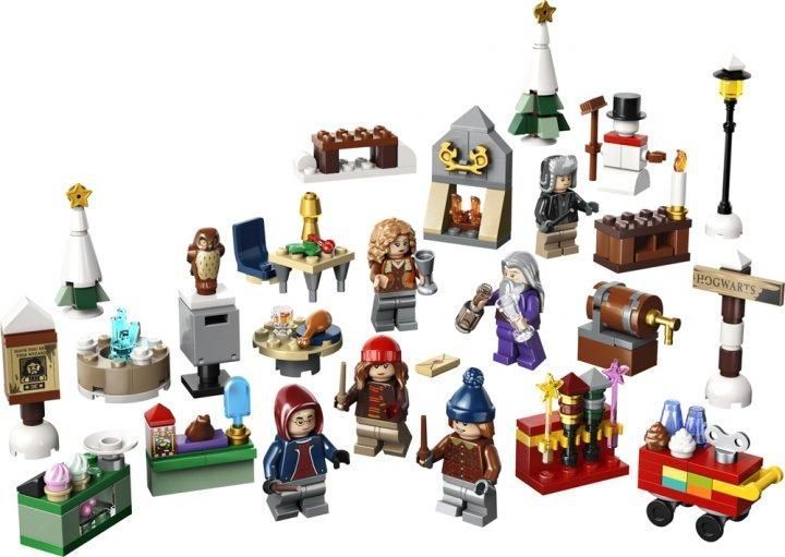 Конструктор LEGO Harry Potter Новорічний адвент календар на 2023 рік 227 деталей 76418 76418
