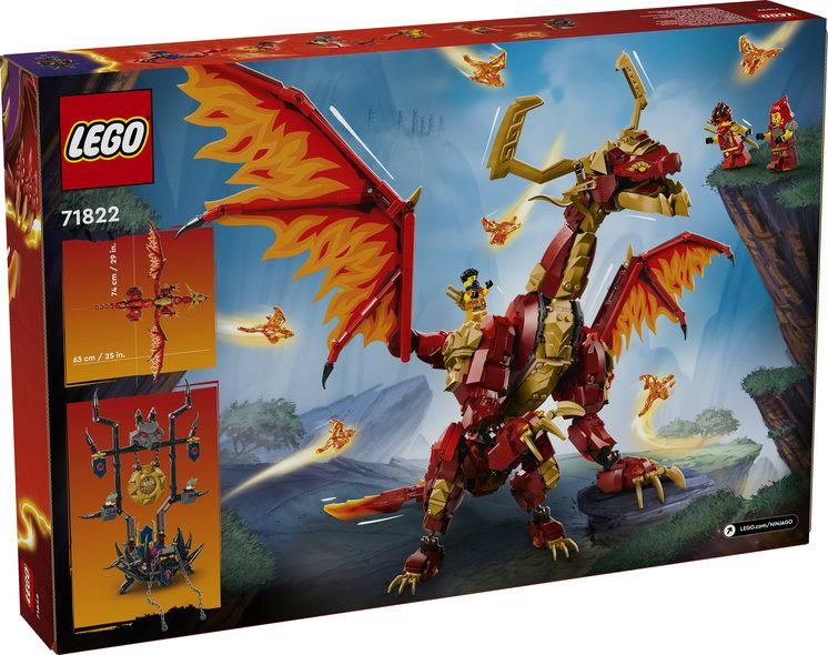 Конструктор LEGO® NINJAGO® Першодракон руху 71822 71822