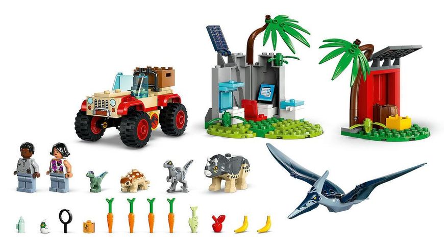 Конструктор LEGO® Jurassic World Центр порятунку малюків динозаврів 76963 76963