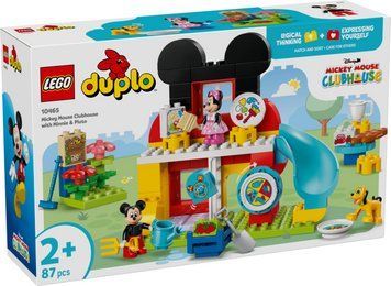 Конструктор LEGO&reg; DUPLO&reg; Міккі Маус: Клубний будинок з Мінні та Плуто 10465 10465