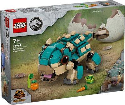 Конструктор LEGO® Jurassic World Малыш Бампи: Анкилозавр 76962 76962