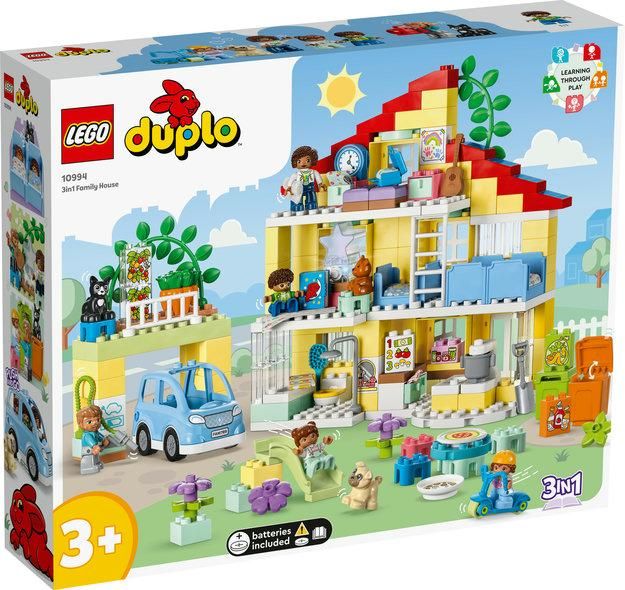 Конструктор LEGO DUPLO® Семейный дом 3 в 1 10994 10994