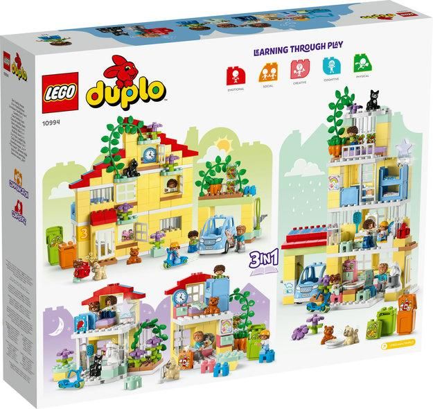 Конструктор LEGO DUPLO® Семейный дом 3 в 1 10994 10994