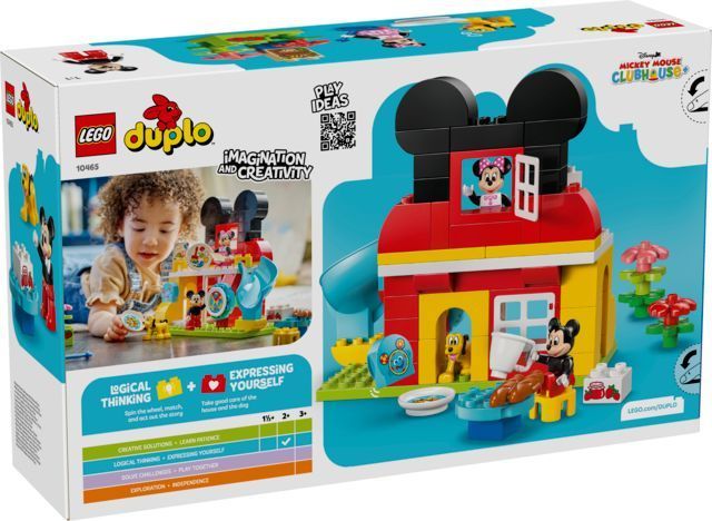 Конструктор LEGO&reg; DUPLO&reg; │Микки Маус: Клубный дом с Минни и Плуто 10465 10465