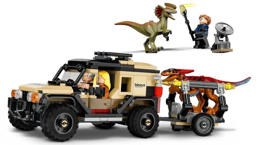 LEGO® Jurassic World Перевезення пірораптора та дилофозавра 76951 76951