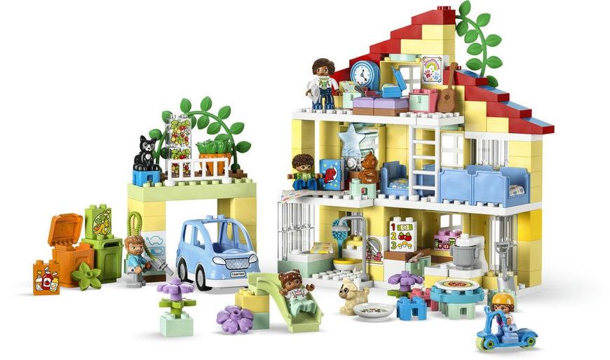 Конструктор LEGO DUPLO® Семейный дом 3 в 1 10994 10994