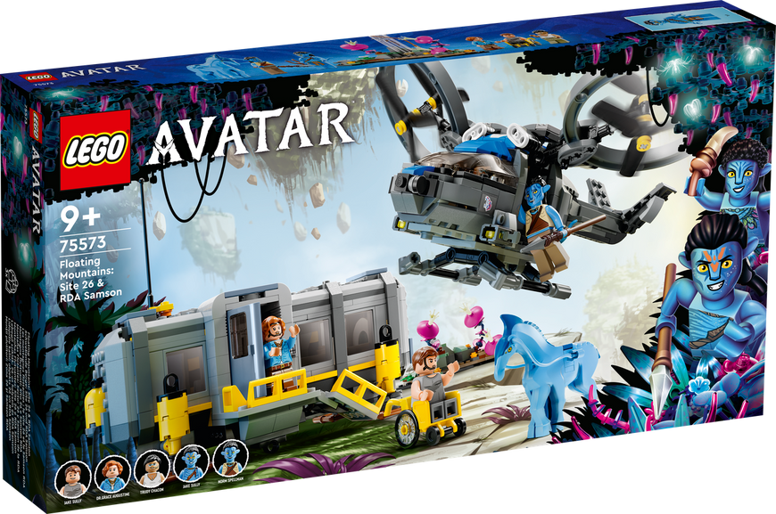 LEGO® Аватар Гори Алілуя: 26-а ділянка та вантажний конвертоплан «Самсон» 75573 75573