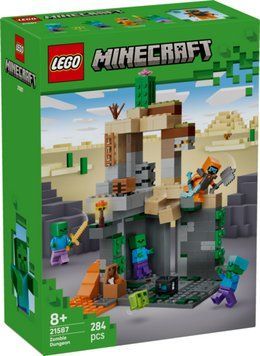 Конструктор LEGO Minecraft Підземелля зомбі 21587 21587