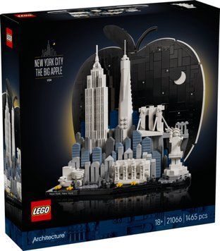 Конструктор LEGO&reg; Architecture Нью-Йорк &mdash; &laquo;Велике яблуко&raquo; 21066 21066