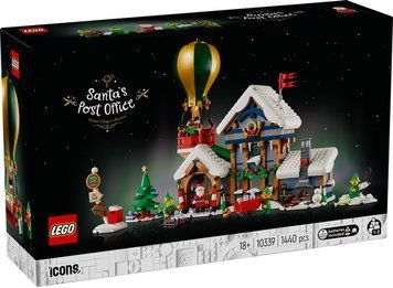 Конструктор LEGO&reg; Icons Поштове відділення Санти 10339 10339