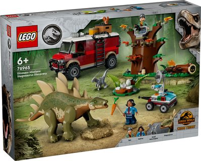 Конструктор LEGO® Jurassic World Місії динозаврів: Знахідна стегозавра 76965 76965