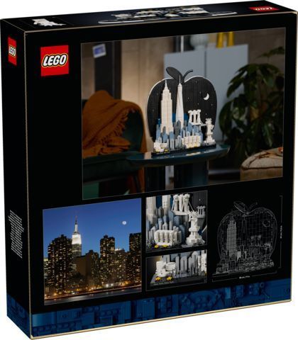 Конструктор LEGO&reg; Architecture Нью-Йорк &mdash; &laquo;Велике яблуко&raquo; 21066 21066