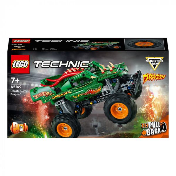 Конструктор LEGO® Technic Monster Jam™ Dragon™ 217 деталей (42149) 42149