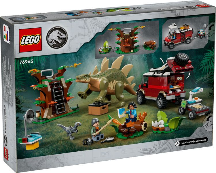 Конструктор LEGO® Jurassic World Місії динозаврів: Знахідна стегозавра 76965 76965