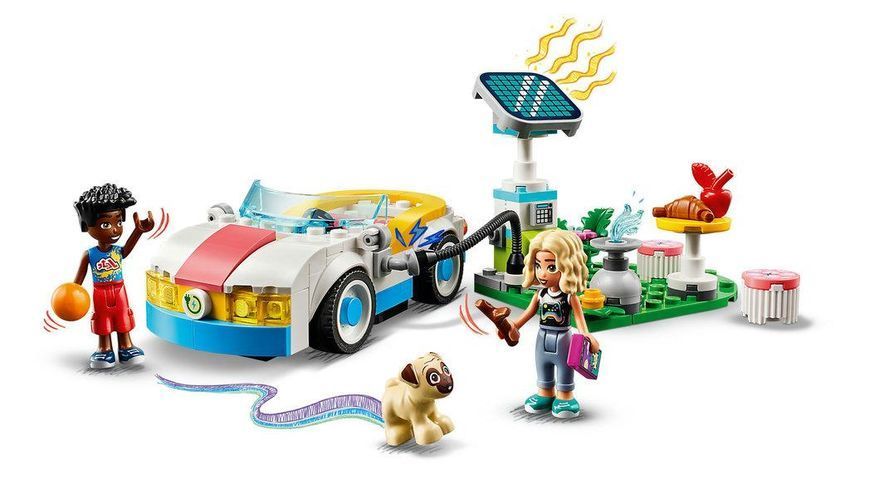Конструктор LEGO&reg; Friends Електромобіль і зарядний пристрій 42609 42609