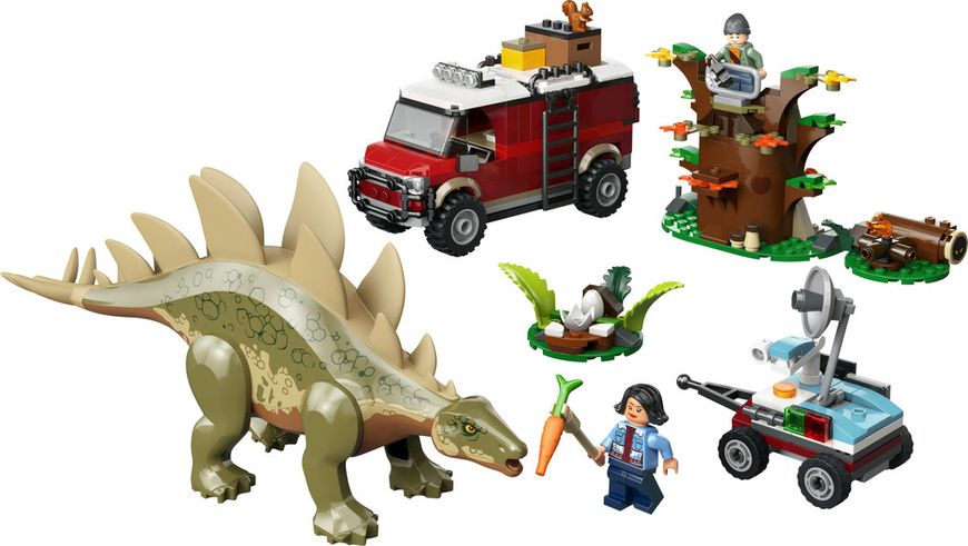 Конструктор LEGO® Jurassic World Місії динозаврів: Знахідна стегозавра 76965 76965