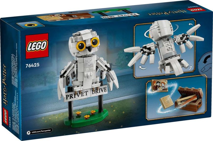 Конструктор LEGO® Harry Potter Гедвіґа на Тисовій вулиці, 4 76425 76425