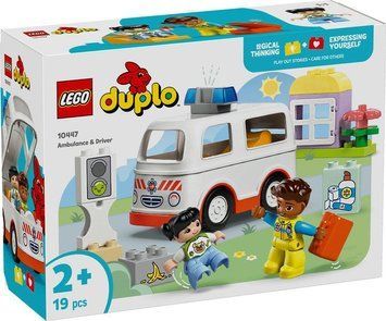 Конструктор LEGO DUPLO Скорая помощь и водитель 10447 10447