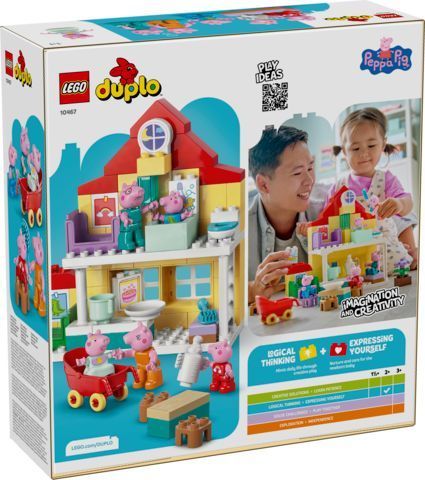 Конструктор LEGO&reg; DUPLO&reg; Пеппа Сімейний будинок 10467 10467