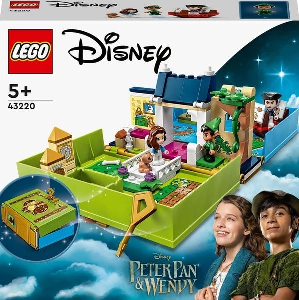 Конструктор LEGO Disney Книга приключений Питера Пена и Венди 43220 43220