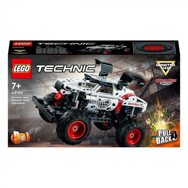 Конструктор LEGO® Technic Monster Jam™ Monster Mutt™ Dalmatian 244 деталей (42150) 42150